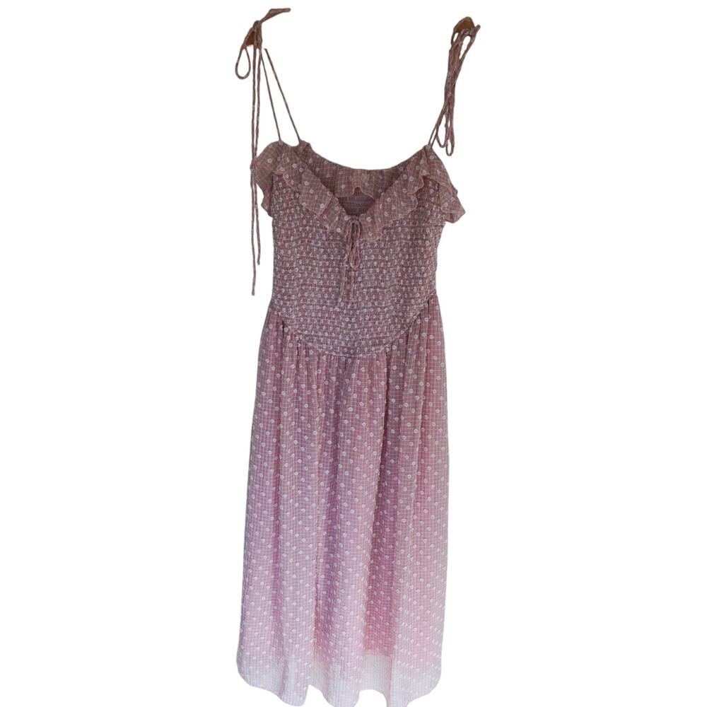 For Love & Lemons Maxine Midi Dress Large - Picture 4 of 8